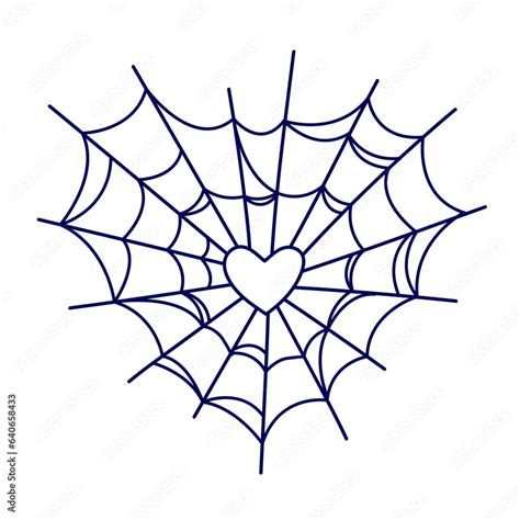 Image result for Heart Spider Web Design Icon