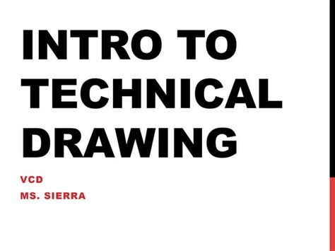 Toradh íomhá ar Technical Drawing Introduction