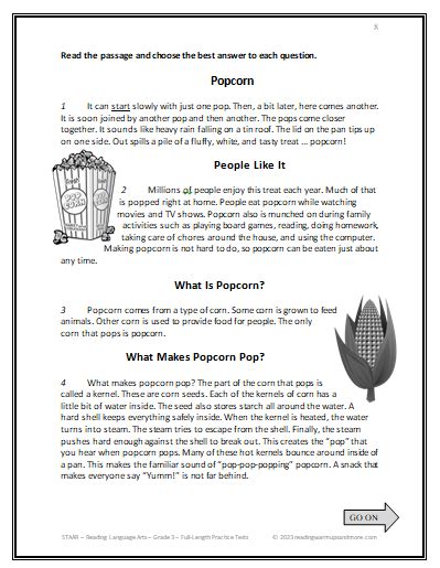 3rd Grade STAAR Practice Worksheets に対する画像結果