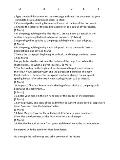 Image result for Word 'Computer Assignment 1 2