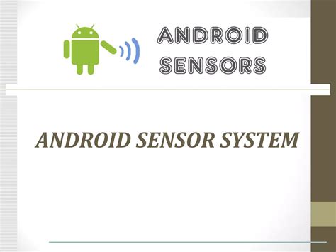 Image result for Sensor Framework Android