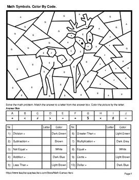 Image result for Math Symbols Coloring Pages