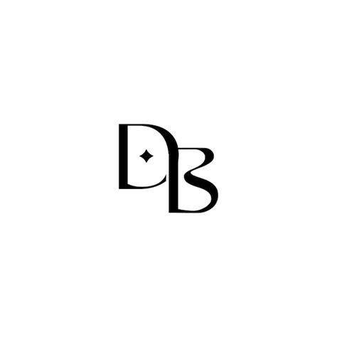 Image result for DB Monogram Logo Design