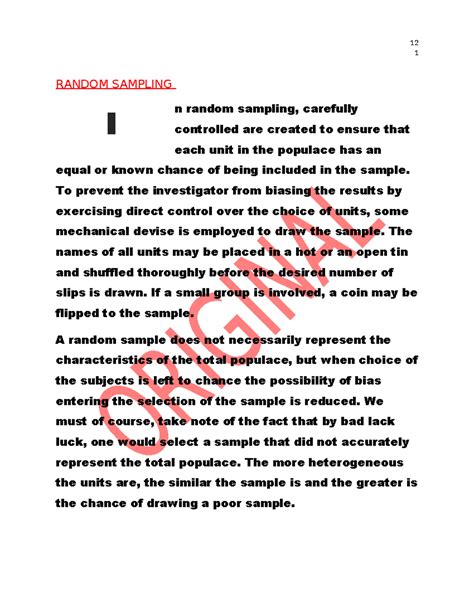 Image result for Who Created Random Sampling