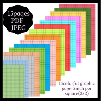 Coloured Graph Paper に対する画像結果