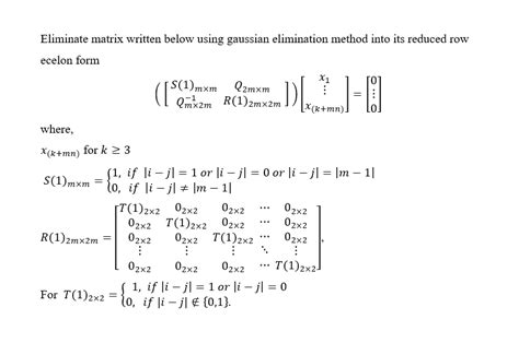 Image result for +Gaussian Elimination Method Steps 4x4 Matrixe
