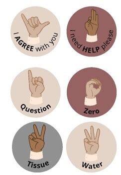 Basic Classroom Sign Language に対する画像結果