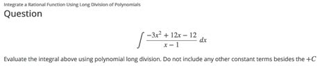 Afbeeldingsresultaten voor Rational Function Long Division