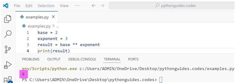Exponencial Python に対する画像結果