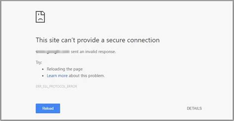Image result for Ssl Connection Error