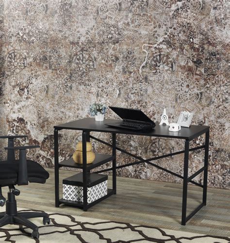 Image result for Metal-Frame Computer Desk