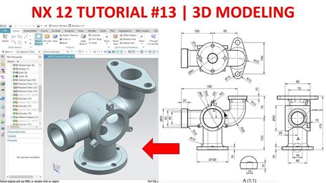 Toradh íomhá ar NX 12 Drafting Tutorial