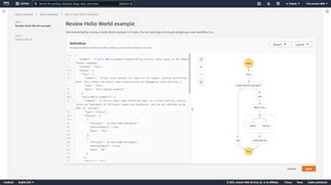 Image result for AWS Step Functions Visual Editor
