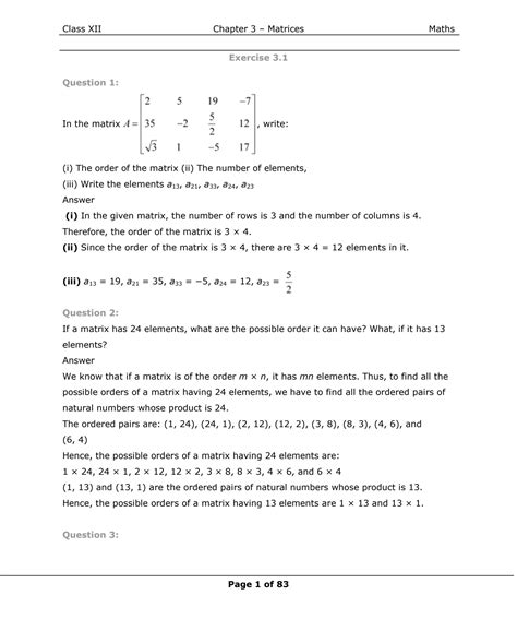 Afbeeldingsresultaten voor Triangular Matrix Class 12