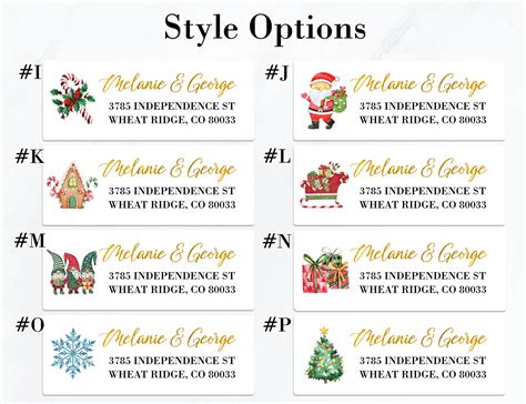 Image result for Christmas Card Labels Page 3