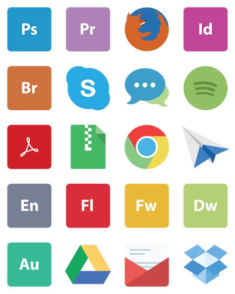 Program Icons List に対する画像結果