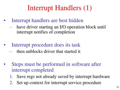Bildergebnis für Interrupt Handler Schemes