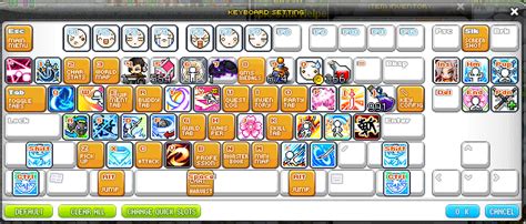 Toradh íomhá ar MapleStory Blaster Keyboard Layout