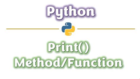 Python How to Print Method に対する画像結果