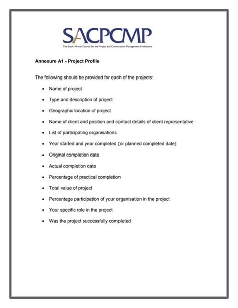 Image result for Project Profile Examples