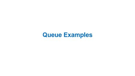 Image result for Queue Example