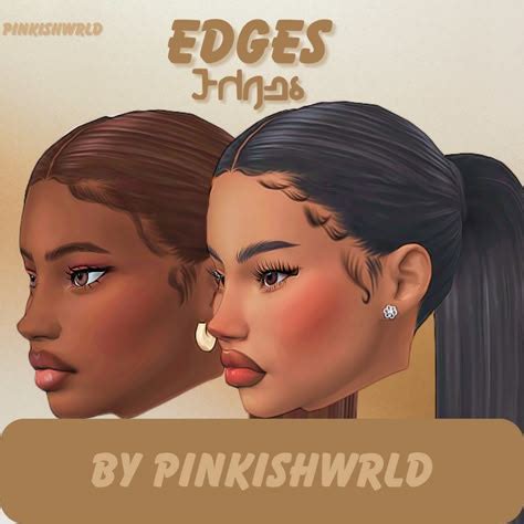 Image result for Custom Content Cute Hair Pinterest Sims 4