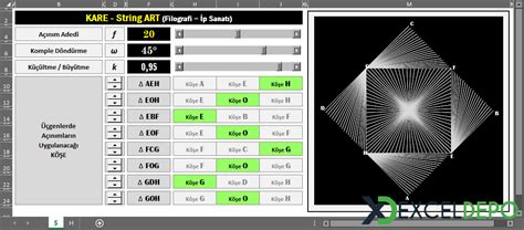Excel String Art Array に対する画像結果
