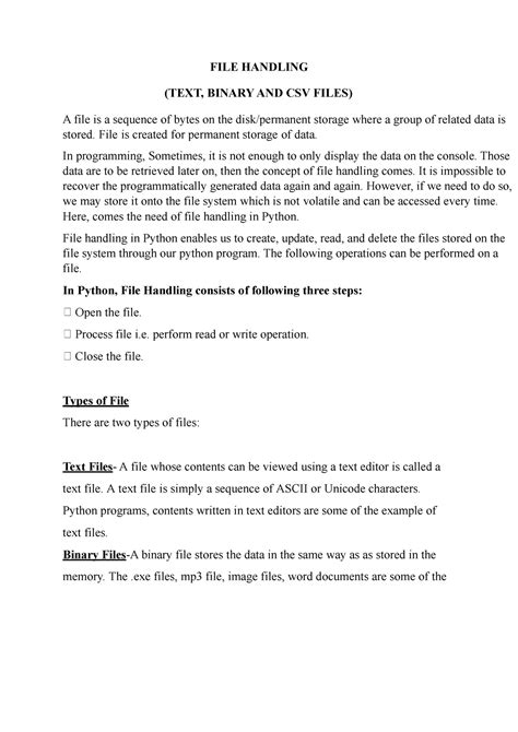 Write a Short Note On File Handling Operation に対する画像結果