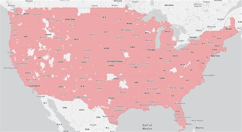 Image result for T-Mobile Internet Service Coverage Map