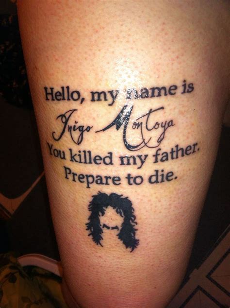 Afbeeldingsresultaten voor The Princess Bride Sleeves Tattoo