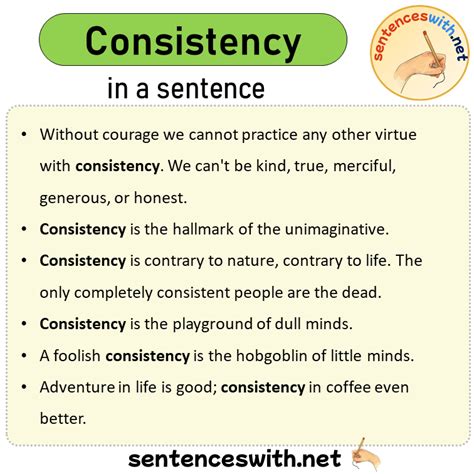 Image result for Consistency Example