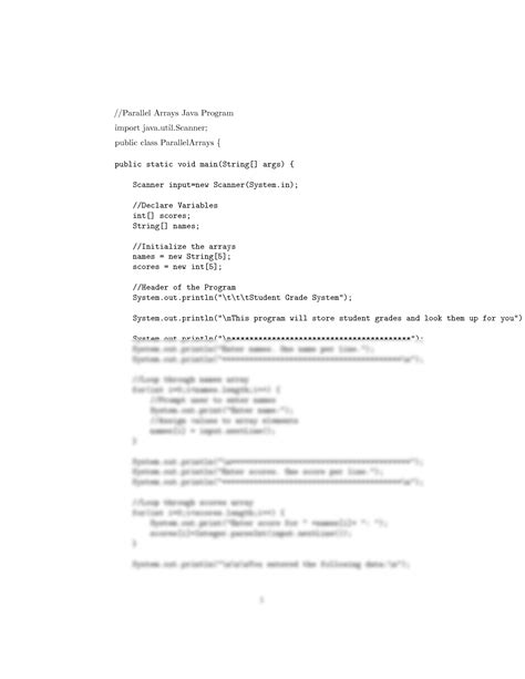 Image result for Parallel Arrays Java