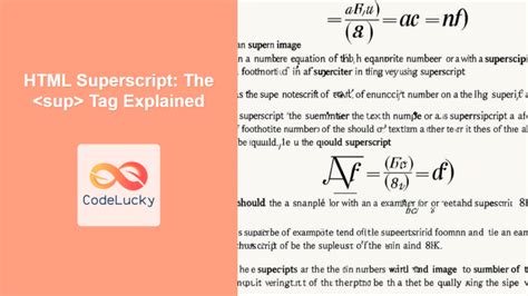 Image result for SUP Tag HTML