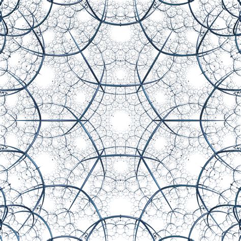Hexagonal Tiling of Hyperbolic Geometry に対する画像結果
