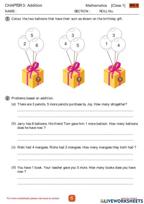 Addition Expression Worksheet に対する画像結果