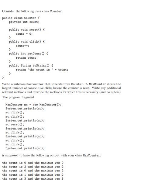 Toradh íomhá ar Any Count Principle in Java