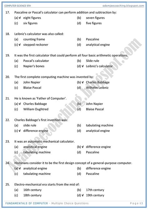 Multipal Chhoise Question About Basic Computer に対する画像結果