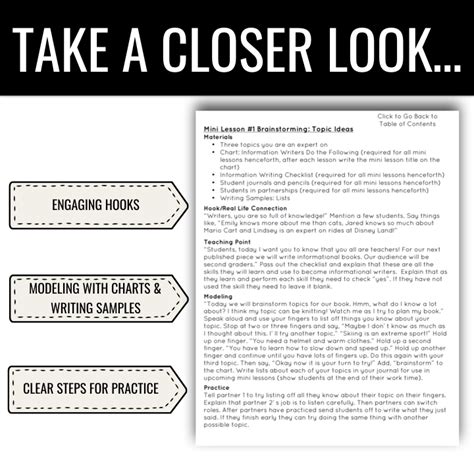 Informative Writing Samples に対する画像結果