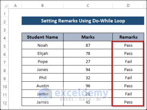 Afbeeldingsresultaten voor While Loop Excel