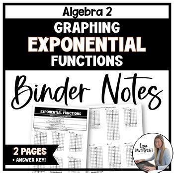 Afbeeldingsresultaten voor Graphing Exponential Functions Algebra 2