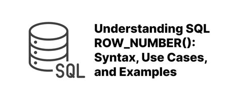 Afbeeldingsresultaten voor Row Syntax SQL