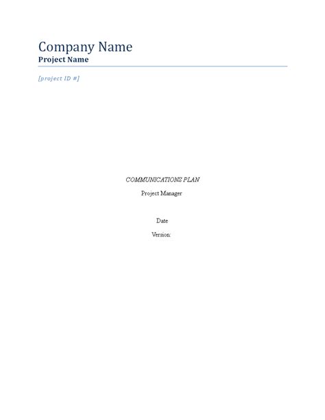 Image result for How to Create Communication Plan