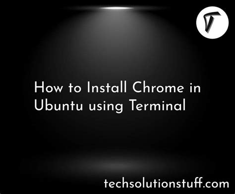 Afbeeldingsresultaten voor Ubuntu Terminal Open Chrome