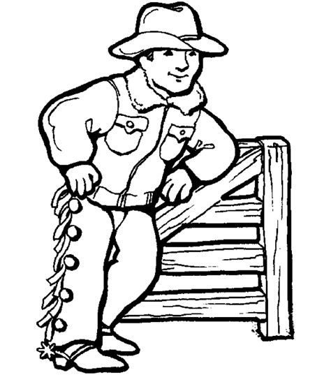 Image result for Cowboy Coloring Pages