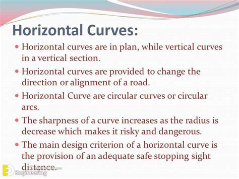 Image result for Horizontal Curve Formulas