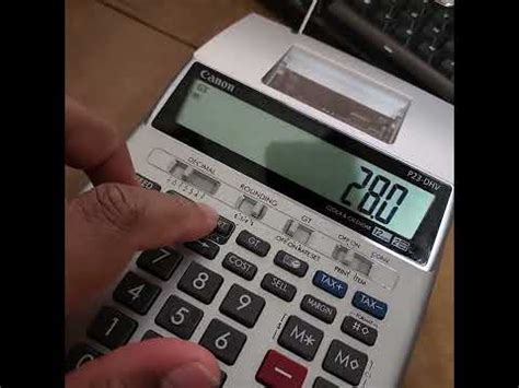 Image result for Canon P23-DHV Calculator