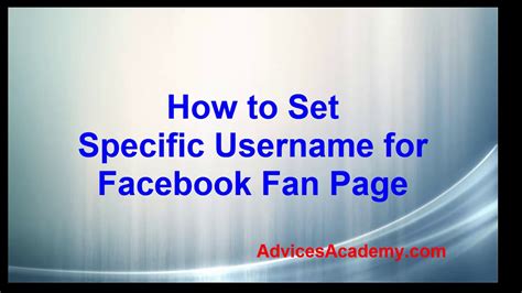 Image result for Facebook Page Username Examples