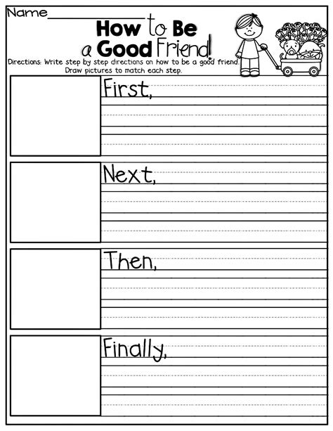 Image result for First Grade Writing Sample Worksheet