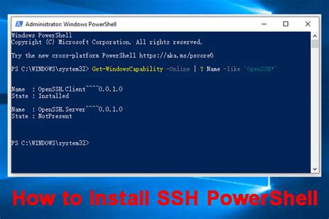 Image result for SSH PowerShell