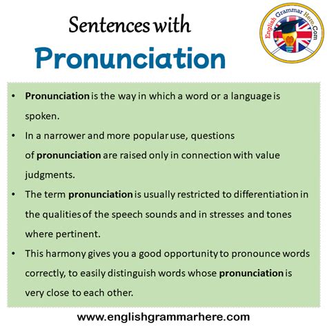 Pronounce Example に対する画像結果